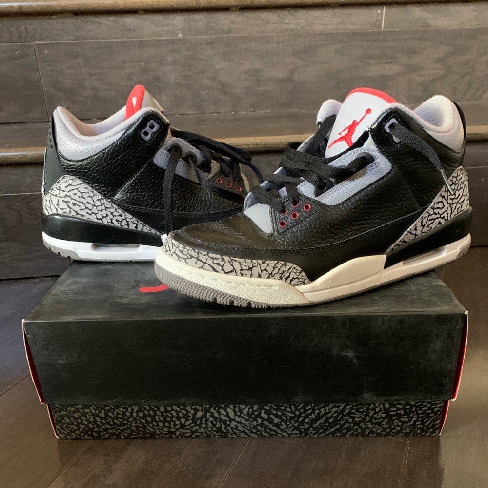 2011 Jordan Retro 3 Black Cements